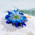 Polynesian Flower Hair Stick with Spider Lily